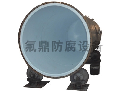 如何正確清理使用四氟防腐的容器？